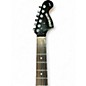 Used Starcaster by Fender Stratocaster Metallic Black Solid Body Electric Guitar