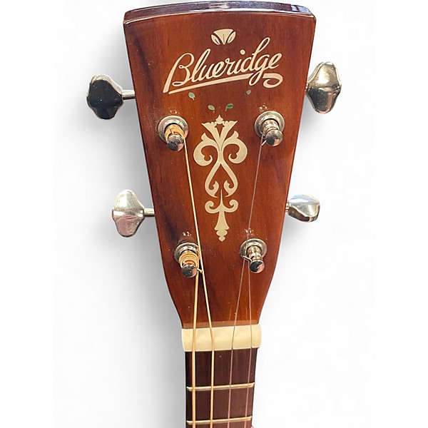 Used Blueridge BR40TCE Tenor Natural Acoustic Electric Guitar