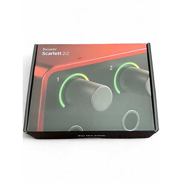 Used Focusrite 2I2 GEN 4 Audio Interface