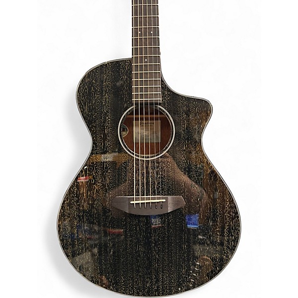 Used Breedlove RAINFOREST CONCERT CE BLACK GOLD Acoustic Electric Guitar