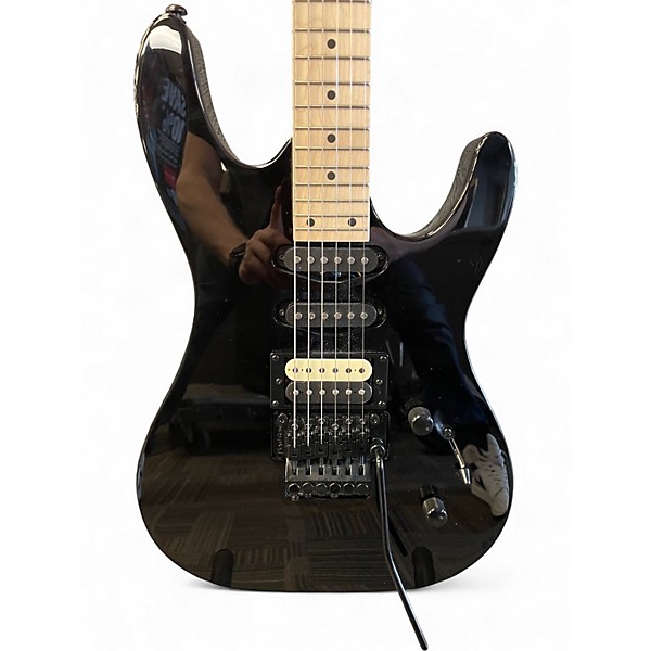 Used Kramer STRIKER Black Solid Body Electric Guitar