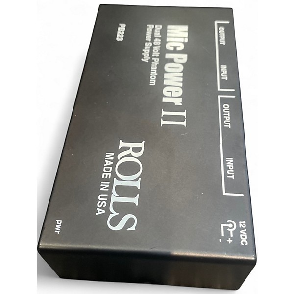 Used Rolls Mic Power II Microphone Preamp