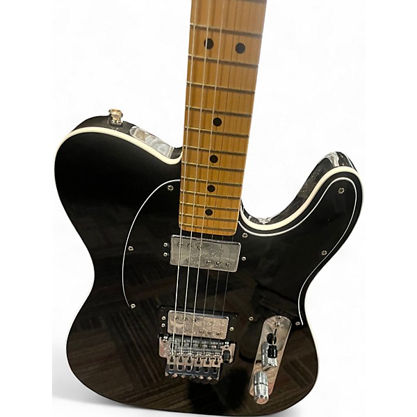 Used Fender AMERICAN ULTRA LUXE T BLACK SPARKLE Solid Body Electric Guitar