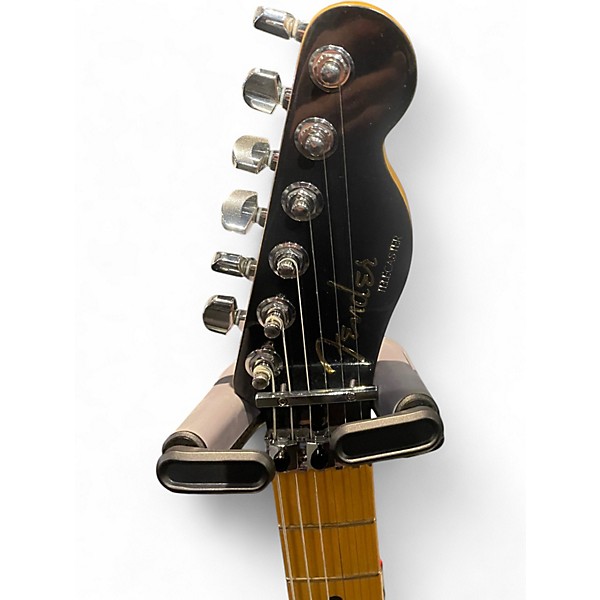 Used Fender AMERICAN ULTRA LUXE T BLACK SPARKLE Solid Body Electric Guitar