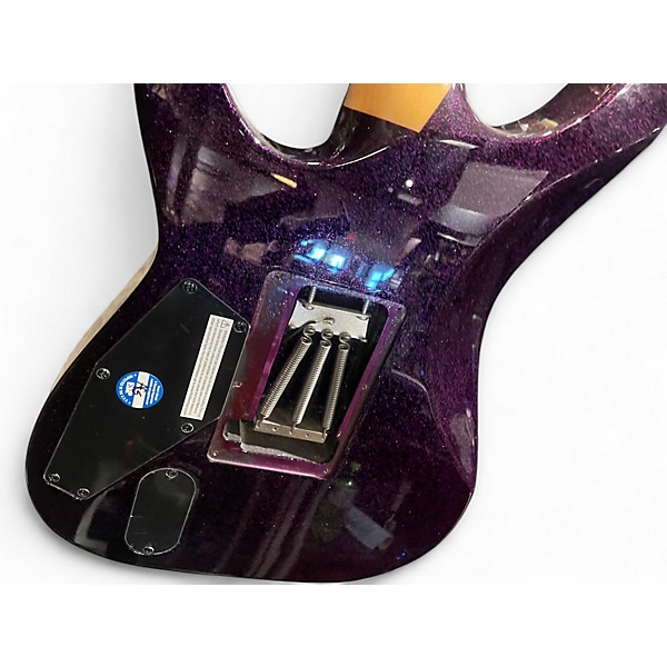 Used ESP KH-OUIJA SIGNATURE PURPLE SPARKLE Solid Body Electric Guitar
