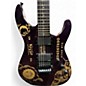 Used ESP KH-OUIJA SIGNATURE PURPLE SPARKLE Solid Body Electric Guitar