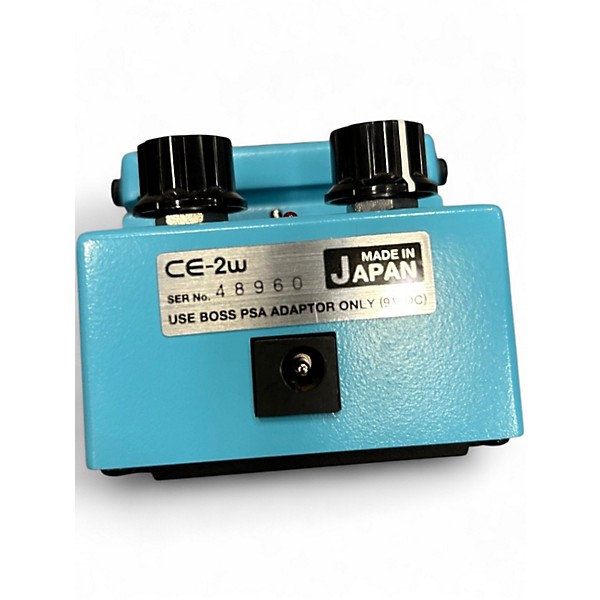 Used BOSS CE2W Waza Craft Chorus Effect Pedal