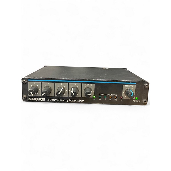 Used Shure SCM268 Unpowered Mixer
