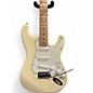 Used Squier Standard Stratocaster WHITE Solid Body Electric Guitar