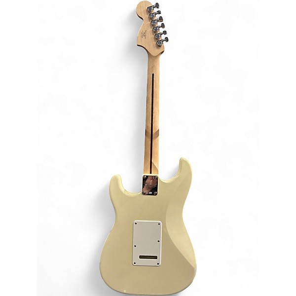 Used Squier Standard Stratocaster WHITE Solid Body Electric Guitar