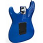 Used Indigo Classic Blue Solid Body Electric Guitar