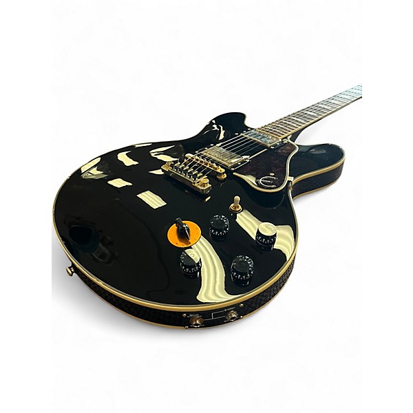 Used Epiphone BB King Lucille Black Hollow Body Electric Guitar
