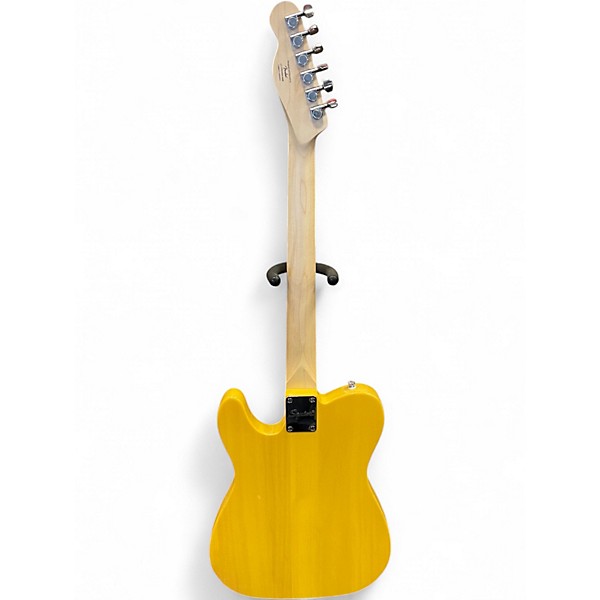 Used Squier Sonic Telecaster Butterscotch Solid Body Electric Guitar