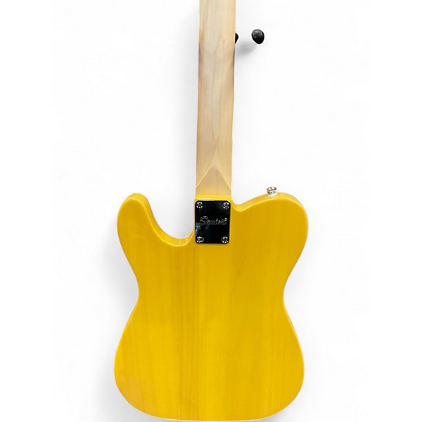 Used Squier Sonic Telecaster Butterscotch Solid Body Electric Guitar