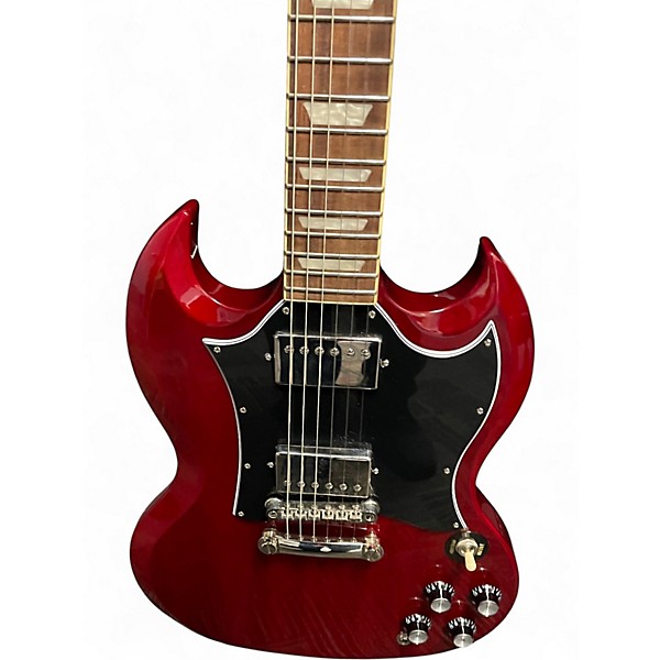 Used 2023 Epiphone SG Standard Cherry Solid Body Electric Guitar
