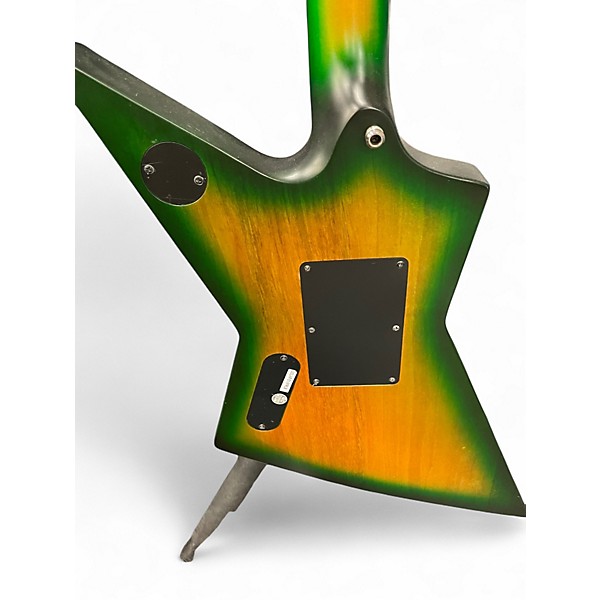 Used Solar Guitars E1.6FRLB SLIME BURST Solid Body Electric Guitar