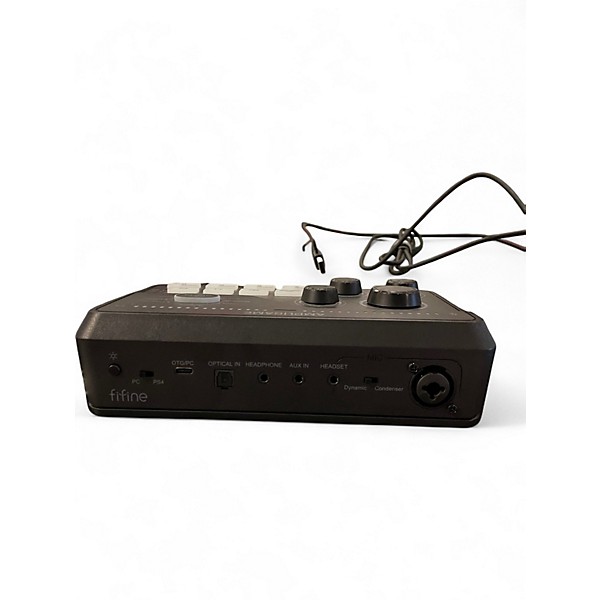 Used Fifine AMPLIGAIN Audio Interface