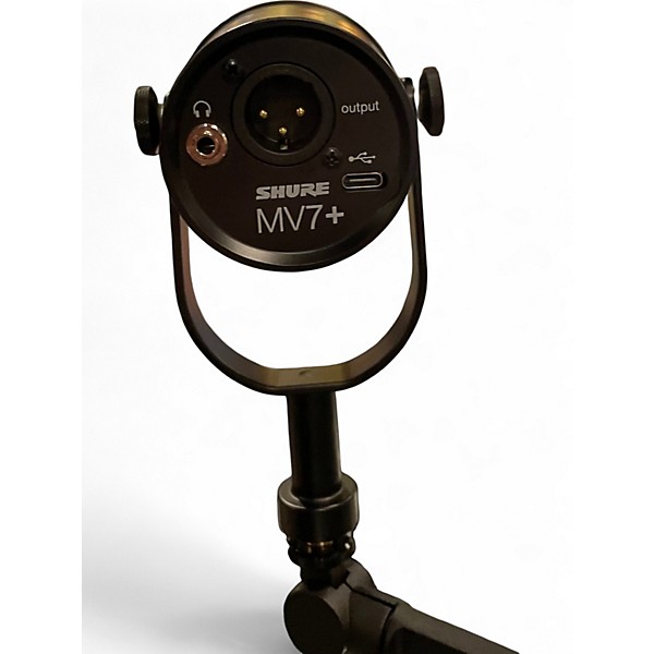 Used Shure MV7+ Dynamic Microphone
