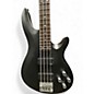 Used Schecter Guitar Research C4 4 String Black Electric Bass Guitar