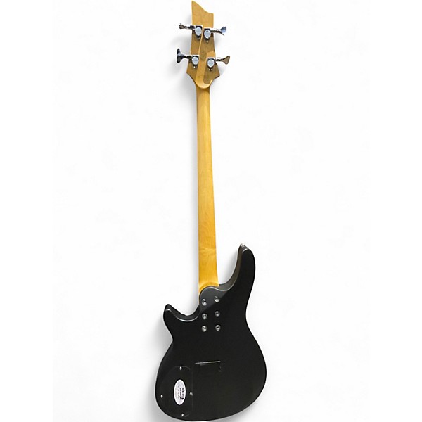 Used Schecter Guitar Research C4 4 String Black Electric Bass Guitar