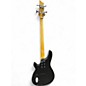 Used Schecter Guitar Research C4 4 String Black Electric Bass Guitar