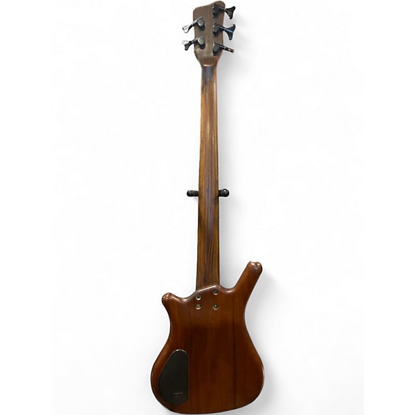 Used Warwick Thumb 5 String Bolt-On Walnut Electric Bass Guitar