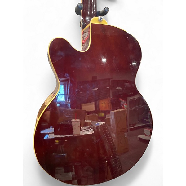 Used Ibanez AEB5E Natural Acoustic Bass Guitar