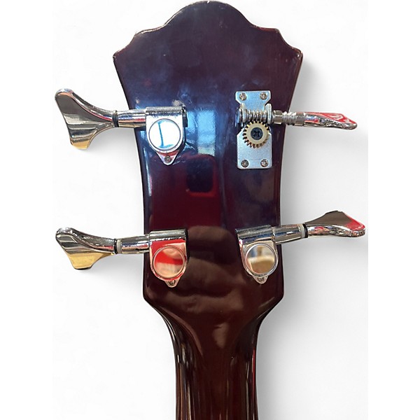 Used Ibanez AEB5E Natural Acoustic Bass Guitar