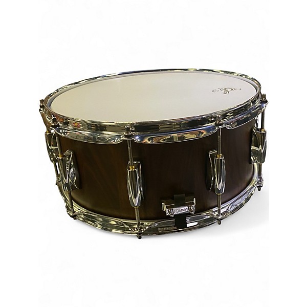 Used Gretsch Drums 6.5in Stave Walnut Snare Drum Walnut Drum