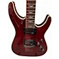 Used Schecter Guitar Research Omen Extreme 6 Crimson Red Trans Solid Body Electric Guitar