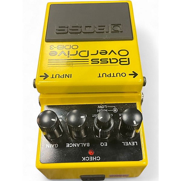 Used BOSS ODB3 Bass Overdrive Bass Effect Pedal