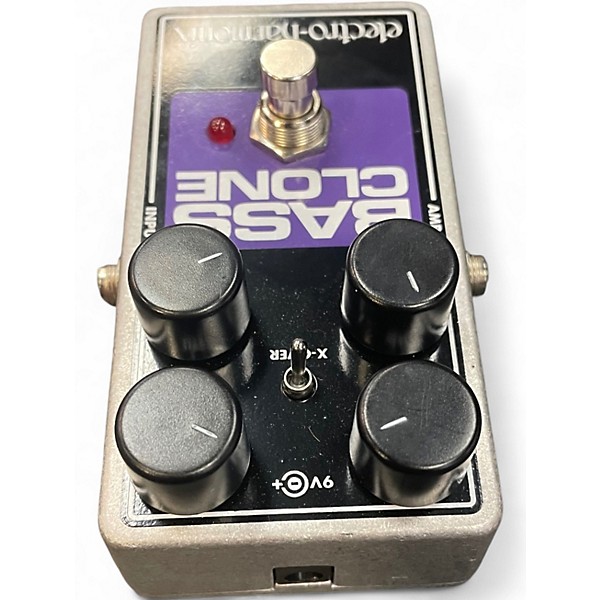 Used Electro-Harmonix Bass Clone Analog Chorus Bass Effect Pedal