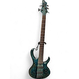 Used Ibanez BTB945 Cosmic Blue Low Gloss Electric Bass Guitar