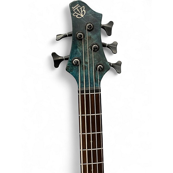 Used Ibanez BTB945 Cosmic Blue Low Gloss Electric Bass Guitar