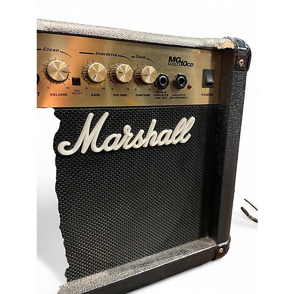 Used Marshall MG10CD 1X6.5 10W Guitar Combo Amp