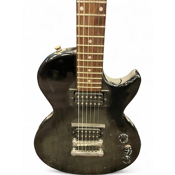 Used 2020 Epiphone Les Paul Special Black and Silver Solid Body Electric Guitar
