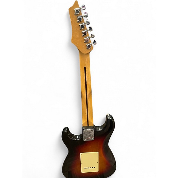 Used 2020 Johnson Double Cut 2 Tone Sunburst Solid Body Electric Guitar