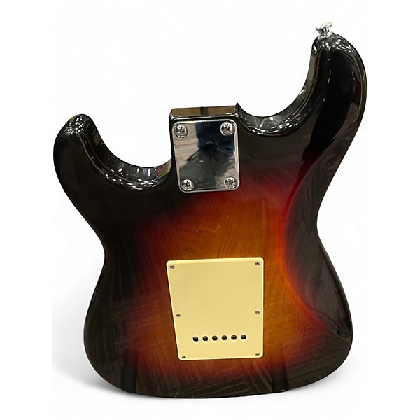 Used 2020 Johnson Double Cut 2 Tone Sunburst Solid Body Electric Guitar