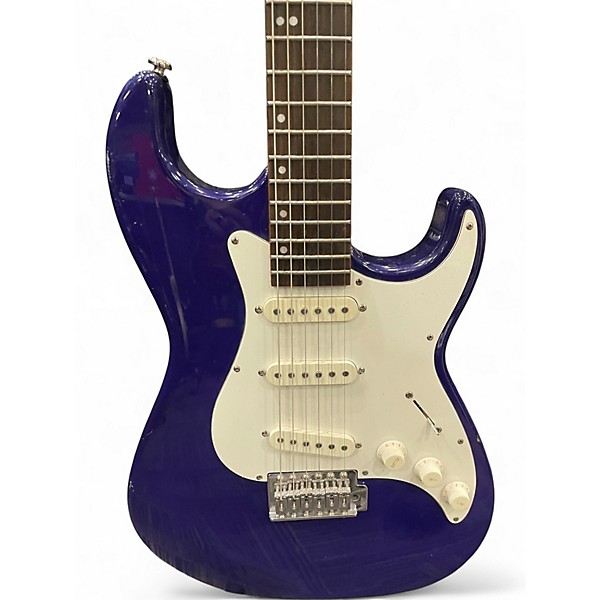 Used 2020 Greg Bennett Design by Samick MALIBU Purple Solid Body Electric Guitar