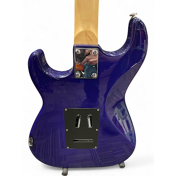 Used 2020 Greg Bennett Design by Samick MALIBU Purple Solid Body Electric Guitar