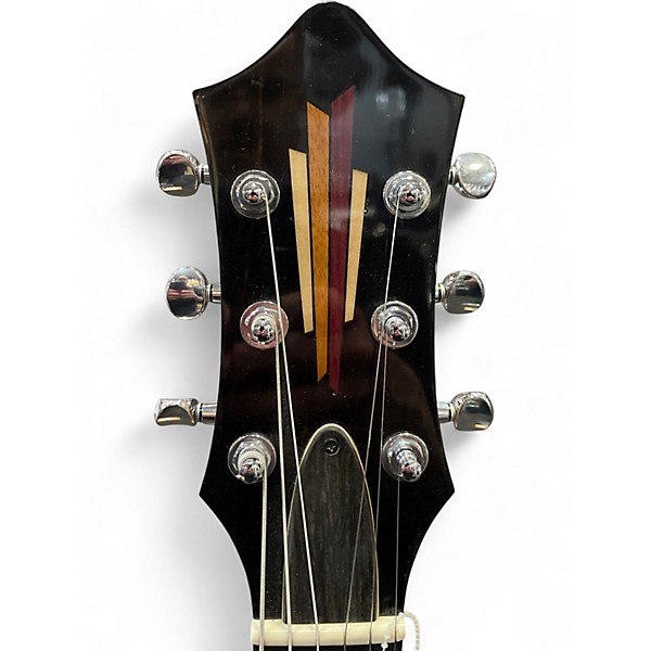 Used Galloup archtop student Natural Hollow Body Electric Guitar