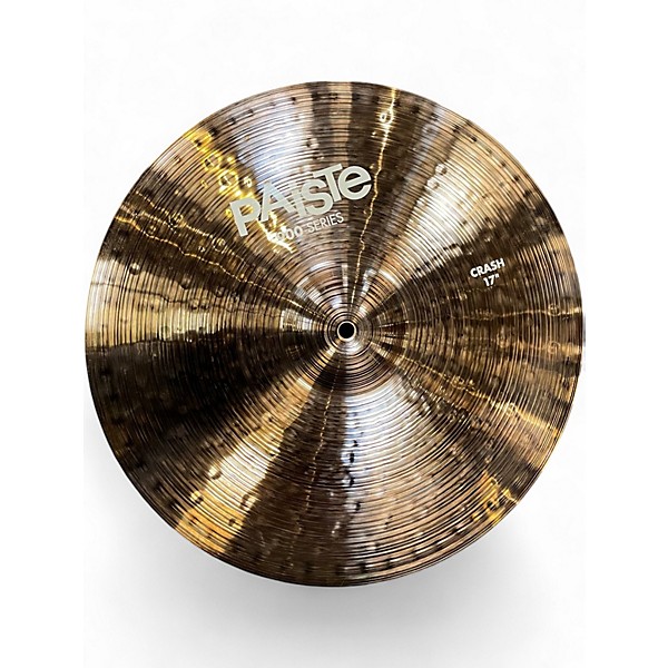 Used Paiste 17in 900 Series Crash Cymbal