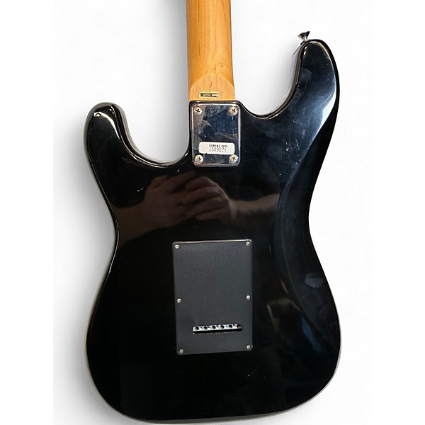 Used Hamer SLAMMER Black Solid Body Electric Guitar