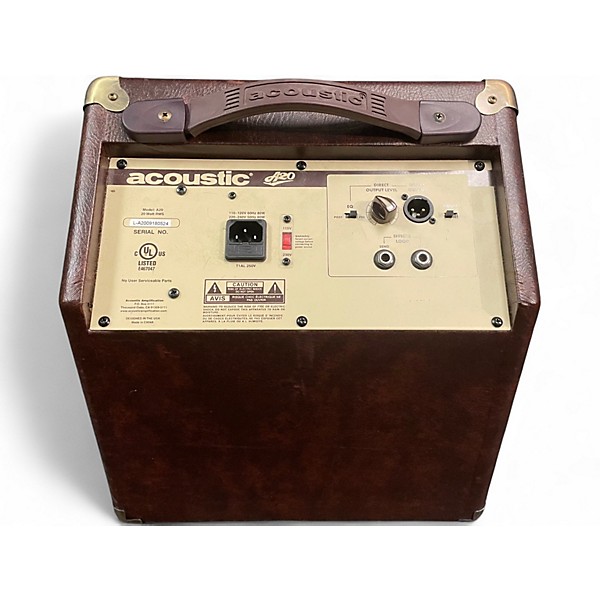 Used Acoustic A20 20W Acoustic Guitar Combo Amp