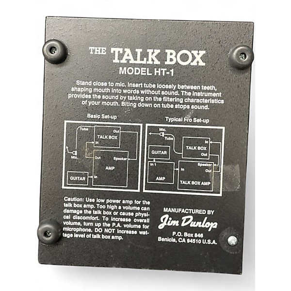 Used Dunlop HT1 Heil Talkbox Effect Pedal