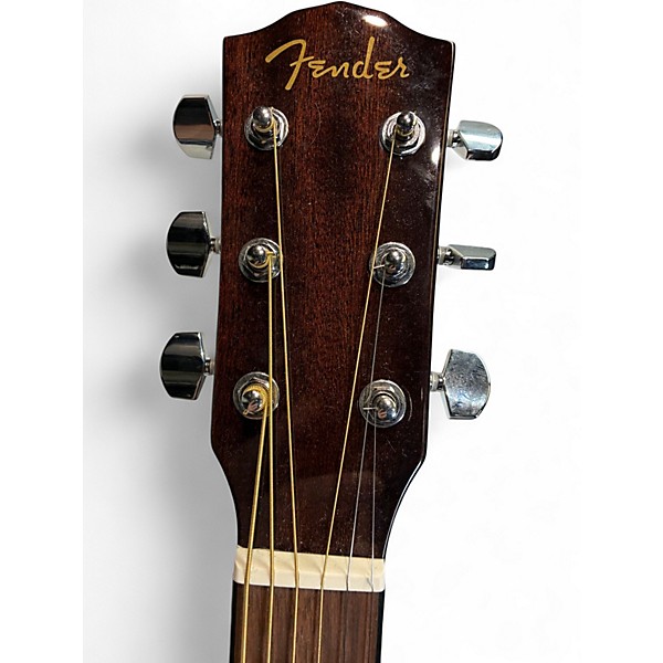 Used Fender CD60 Mahogany Brown Acoustic Guitar