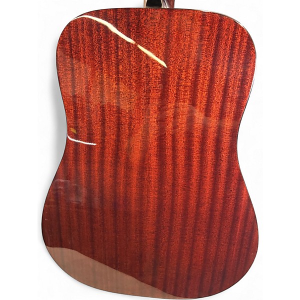 Used Fender CD60 Mahogany Brown Acoustic Guitar
