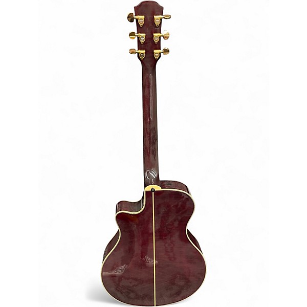 Used Yamaha apx10 red Acoustic Electric Guitar