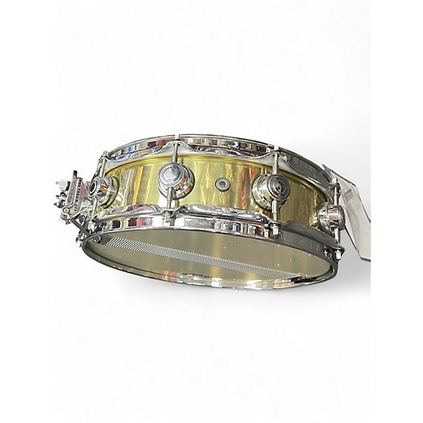 Used DW 14X4 Collector's Series Metal Snare Brass Drum