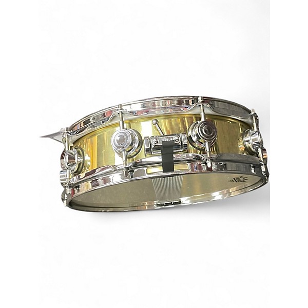 Used DW 14X4 Collector's Series Metal Snare Brass Drum